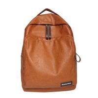 Fashion Backpack Simple Soft Pu Large-capacity Bag sku image 4