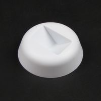 Simple Style Round Square Rectangle Plastic Jewelry Boxes sku image 1