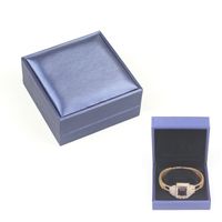 Jewelry Packaging Box Storage Jewelry Accessories Pu Leather Gift Small Box sku image 1