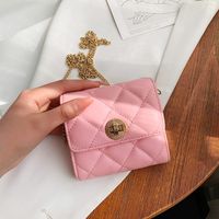 New Shoulder Small Bag Simple Mini Coin Bag Card Holder Fashion Diagonal Chain Bag Wholesale sku image 3