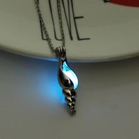 Halloween Luminous Necklace Female European And American Alloy Jewelry Clavicle Chain main image 3