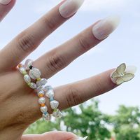 Korean Style Pearl Ring Personalized Pearl Ring Wholesale main image 3