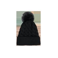 New Autumn And Winter Warm Woolen Hat Korean Fashion Fur Ball Knitted Hat main image 6