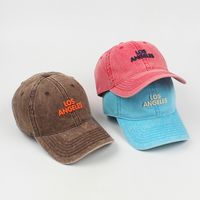 Spring And Summer New Embroidery Letter Baseball Cap main image 4