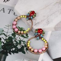 European And American Exaggerated Alloy Geometric Circle Earrings Female Wholesale main image 6