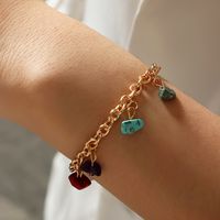 Color Natural Stone Pendant Bracelet Jewelry main image 2