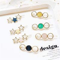 Bangs Clip Hairpin Korean Style Star Geometry Hairpin Hair Accessories main image 3