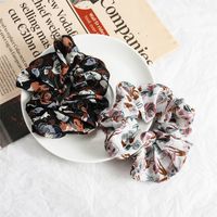 Fashion Circle Hair Chiffon Floral Head Rope Tied Hair Band main image 5