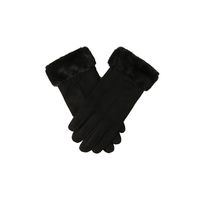 Autumn/winter New Warm Cold Split Finger Gloves Female Korean Gloves sku image 1