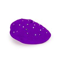 Autumn And Winter New Fashion Color Diamond Beret Octagonal Hat sku image 4