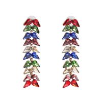 European And American Exaggerated Tassel Earrings Female Long Claw Chain Centipede Earrings sku image 1