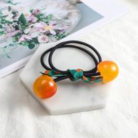 Bowknot Hair Rope Cherry Rubber Band Hair Ring Simple Hair Accessories sku image 3