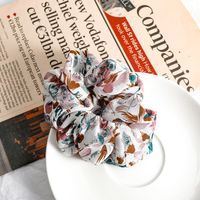 Fashion Circle Hair Chiffon Floral Head Rope Tied Hair Band sku image 1