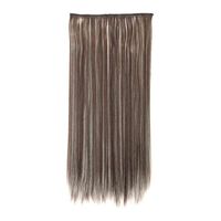 Women's Wig Five Clips Long Straight Hair Wig Hair Extension Piece sku image 8
