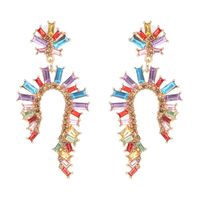 New Geometric Personality Earrings Korean Earrings main image 1