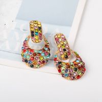 Fashion Simple Alloy Diamond-studded Earrings main image 5