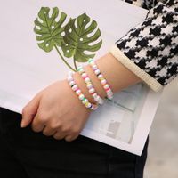 European And American New Style Personalized Color Beaded Pearl Bracelet main image 5