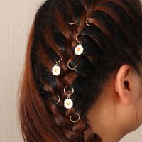 Dirty Braided Hair Button Set  Leisure Travel Braid Hair Accessories main image 4