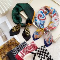 Spring And Autumn New Style 70cm Small Square Scarf Fashion Small Scarf main image 1