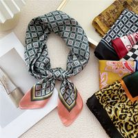 Spring And Autumn New Style 70cm Small Square Scarf Fashion Small Scarf main image 3