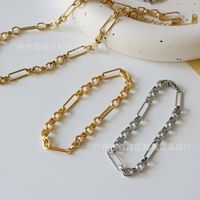 European And American Handmade Chain Titanium Steel Bracelet main image 3
