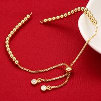 Fashion Geometric Bracelet Accessories Copper Bead Chain Bracelet Accessories main image 1