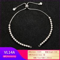 Fashion Geometric Bracelet Accessories Copper Bead Chain Bracelet Accessories main image 5