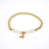 Nouveau Bracelet De Perles De Couleur Zircon En Forme De Coeur En Forme De Coeur Européen Et Américain sku image 7