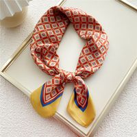 Spring And Autumn New Style 70cm Small Square Scarf Fashion Small Scarf sku image 12