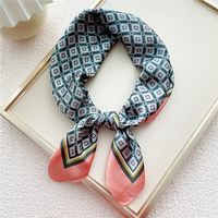 Spring And Autumn New Style 70cm Small Square Scarf Fashion Small Scarf sku image 13
