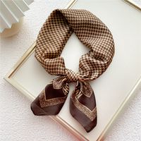 Spring And Autumn New Style 70cm Small Square Scarf Fashion Small Scarf sku image 17