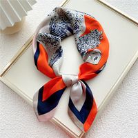 Spring And Autumn New Style 70cm Small Square Scarf Fashion Small Scarf sku image 18