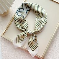 Spring And Autumn New Style 70cm Small Square Scarf Fashion Small Scarf sku image 20