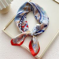 Spring And Autumn New Style 70cm Small Square Scarf Fashion Small Scarf sku image 24