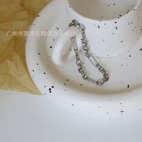 European And American Handmade Chain Titanium Steel Bracelet sku image 1