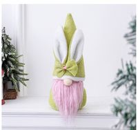 Easter Bunny Ear Faceless Doll Decorations Wholesale Nihaojewelry sku image 1