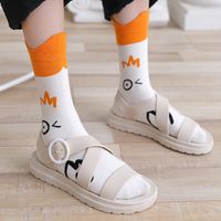 Fashion Cute Cartoon Anime Duck Japanese Style Cotton Socks main image 4