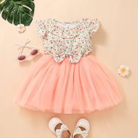 Summer Children's Clothing Female Baby Stitching Floral Skirt Girls Dress main image 1