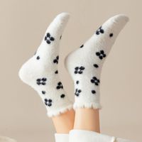 Mittlere Schlauchsocken Damen Nerzsamt Bodensocken Um Dicke Handtuchsocken Warm Zu Halten main image 3