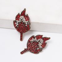 New Retro Leaf Personality Earrings Ear Jewelry Wholesale main image 3