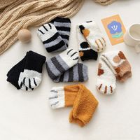 Coral Fleece Socks Women's Autumn And Winter Socks Plus Velvet Thickening Socks main image 3