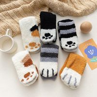 Coral Fleece Socks Women's Autumn And Winter Socks Plus Velvet Thickening Socks main image 4