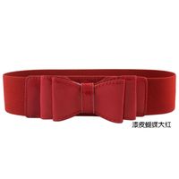 Korean Solid Color Bow Belt Ladies Belt Girdle Wholesale main image 4