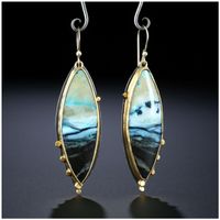 European Opal Earrings Female Bohemian Ocean Style Retro Earrings Wholesale main image 5