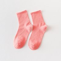 Süßigkeit Farbene Langrohr Socken Freizeit Mode Baumwoll Socken Winter Verdickung Socken sku image 3