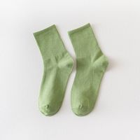 Süßigkeit Farbene Langrohr Socken Freizeit Mode Baumwoll Socken Winter Verdickung Socken sku image 9