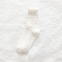 Retro Style Japanese Style Lace Middle Tube Thin Women's Socks Cotton Socks sku image 1