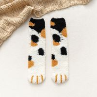 Coral Fleece Socks Women's Autumn And Winter Socks Plus Velvet Thickening Socks sku image 2