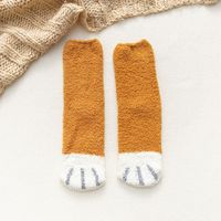 Coral Fleece Socks Women's Autumn And Winter Socks Plus Velvet Thickening Socks sku image 5