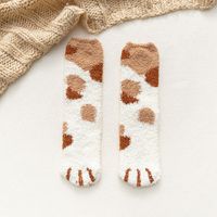 Coral Fleece Socks Women's Autumn And Winter Socks Plus Velvet Thickening Socks sku image 6